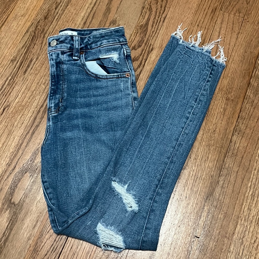 abercrombie & fitch denim jeans
